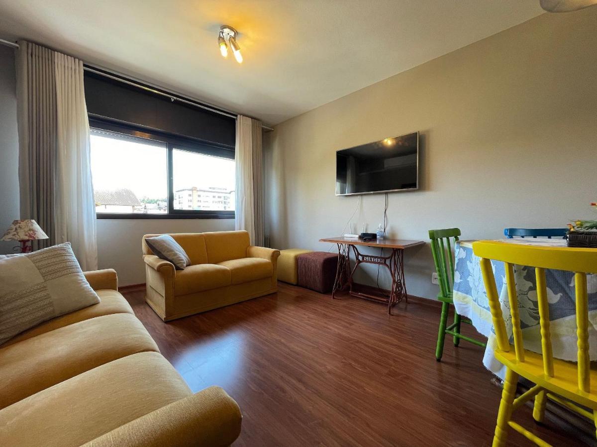Apartamento Oppitz - No Coracao De Gramado Junto Da Rua Coberta Daire Dış mekan fotoğraf
